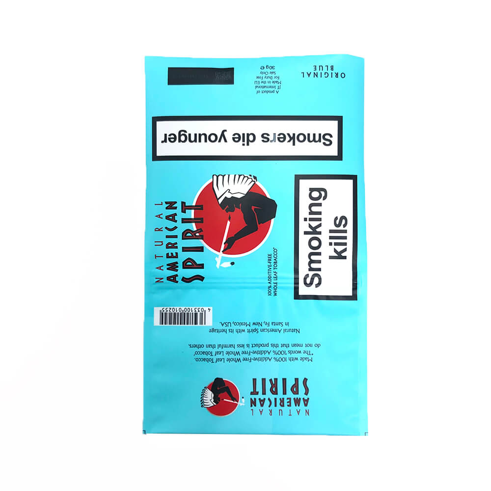 Zipper Hand Rolling Tobacco Pouches