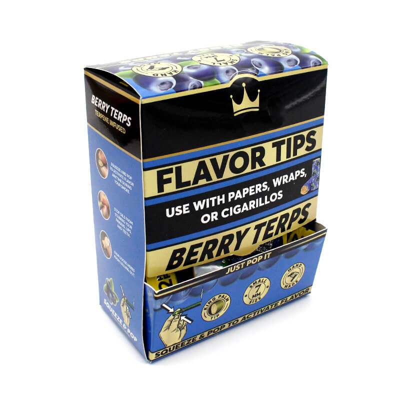 Papers Rolling Tips with Flavor Ball