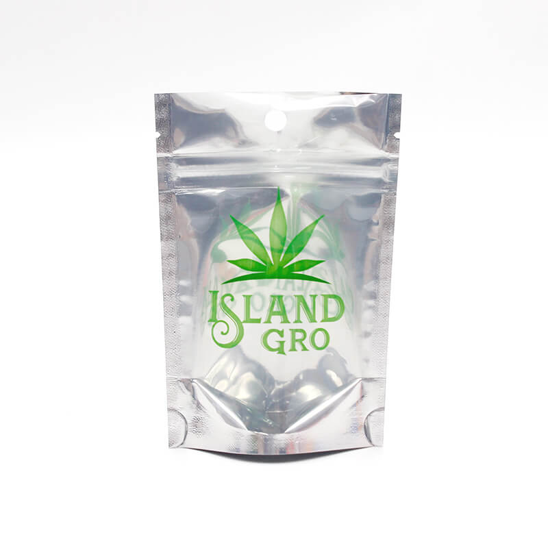 Weed Packaging Supplier Stand Up Pouch Zipper Mylar Bag for Cannabis Flower