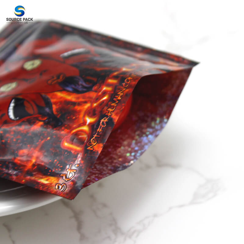 3g Holographic Cannabis Packaging Mylar Bags