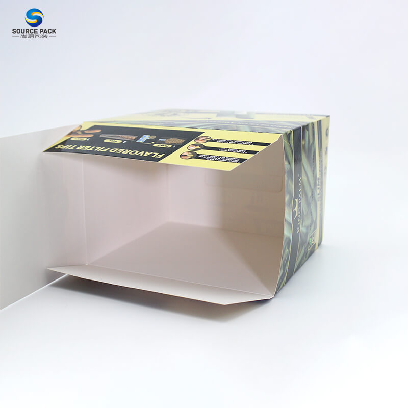 Boîte Kasten Caja Packaging Supplier Pre Roll Package Counter Tear Off Retail Tray Custom Preroll Cigar Display Paper Boxes