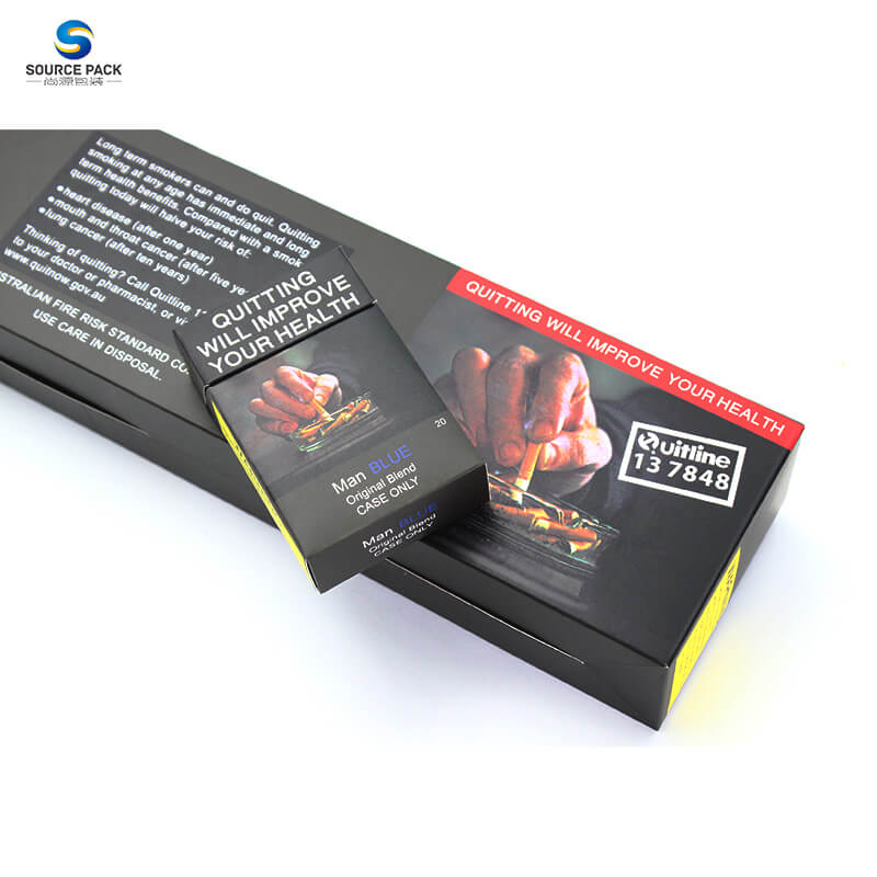 Tobacco Packaging Supplier Custom Logo Paper Cigarette Boxes with 10 Pack Smoking Case (24).JPG