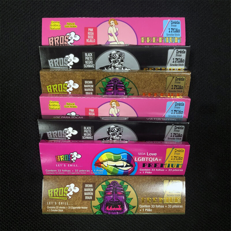 Sourcepack Smoke Shop Supplies Manufacturer Pink Cigarette Tobacco Pre Roll Blunt Cigar Rolling Paper with Filter Tip (2).JPG