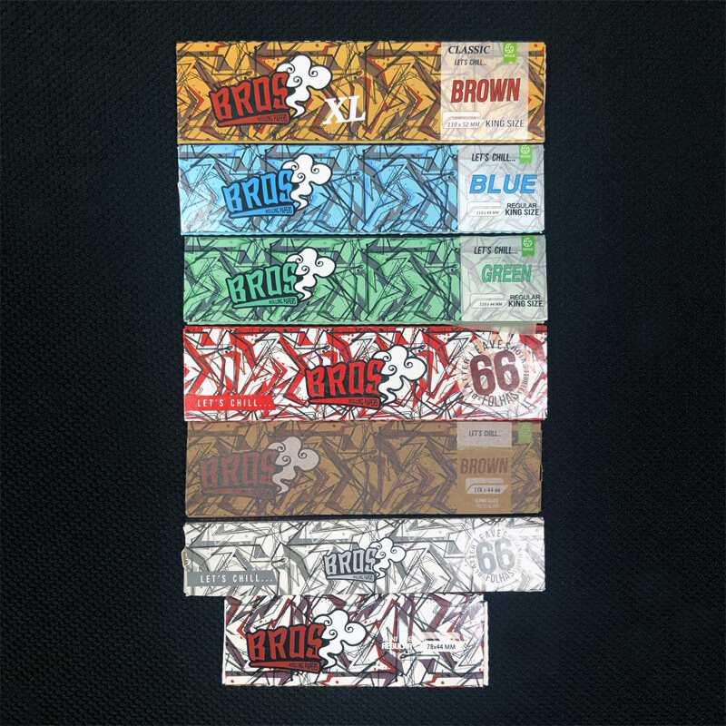 Smoking Paper Manufacturer 33 Leaves Pre-rolled Smoking Cigarette Rolling Papers with Surface Paper