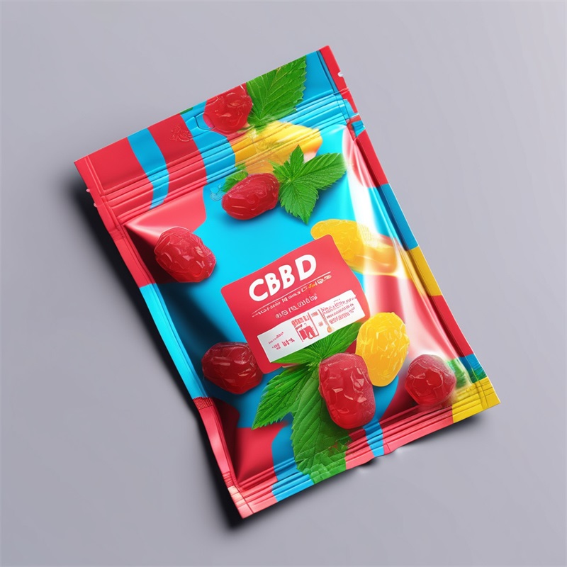 Flat Soft Touch Weed Packaging Custom Printed Laminated Plastic Pouch