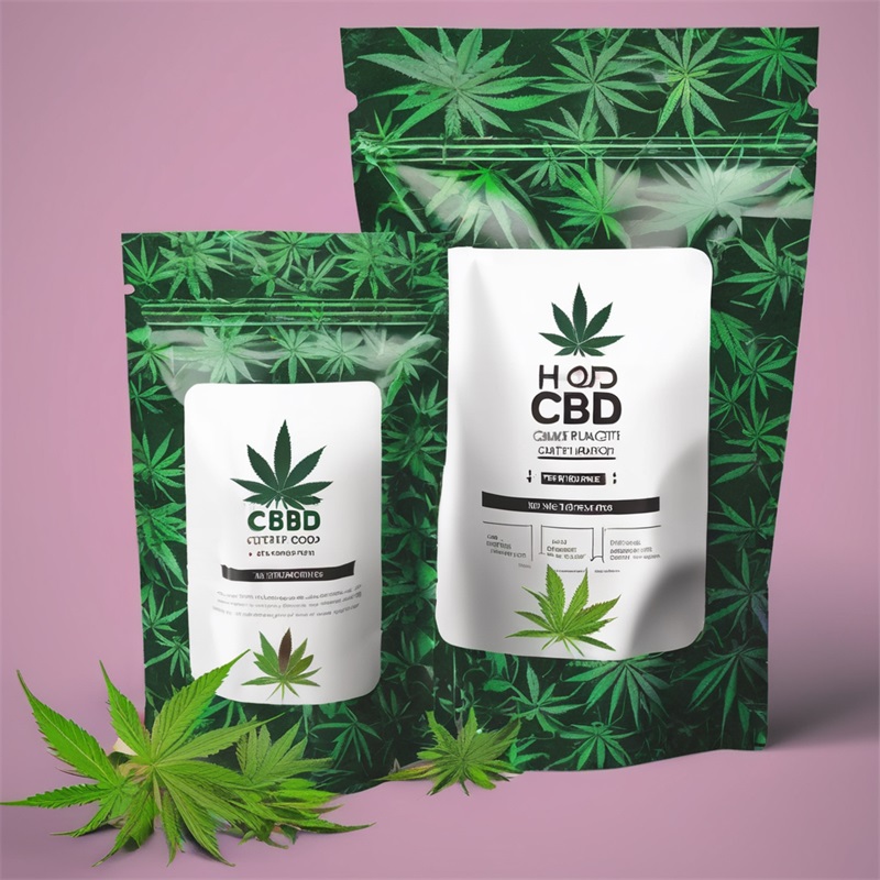 Standing Zipper Marijuana Bags Wholesale for Edible CBD Food Packaging